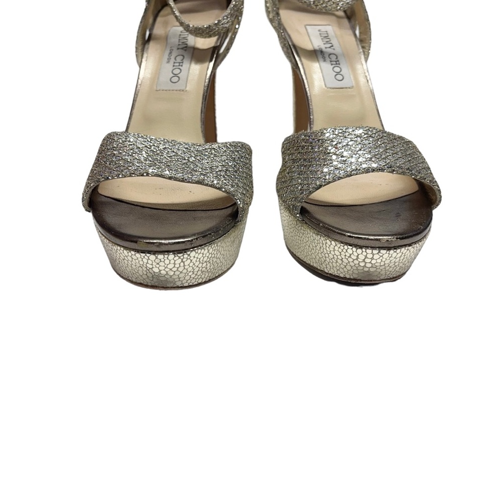 Jimmy Choo Kayden Heels Pumps Gold - Picture 10 of 10
